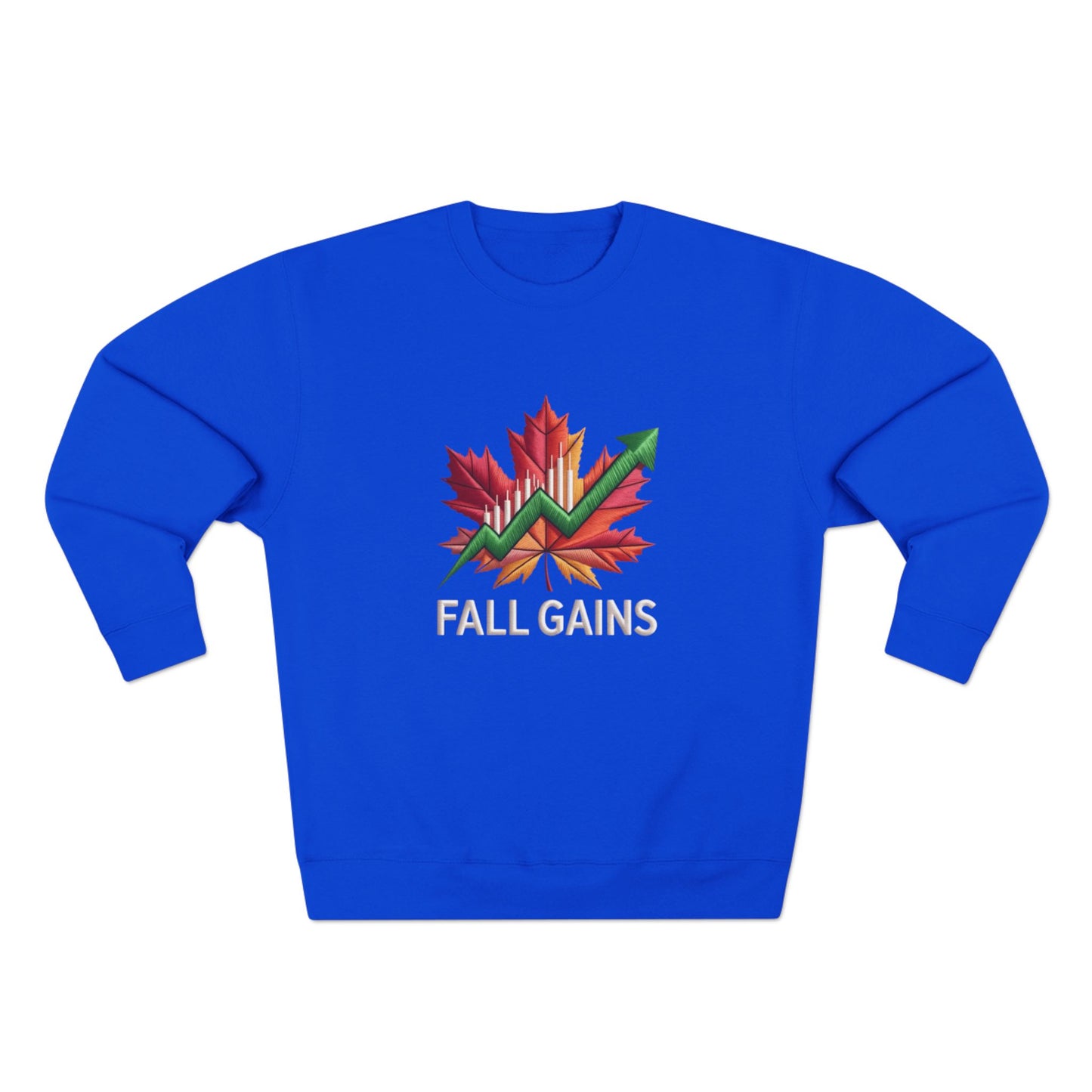 Execution Season Unisex Crewneck Sweatshirt - Q4 Trading Chart Design
