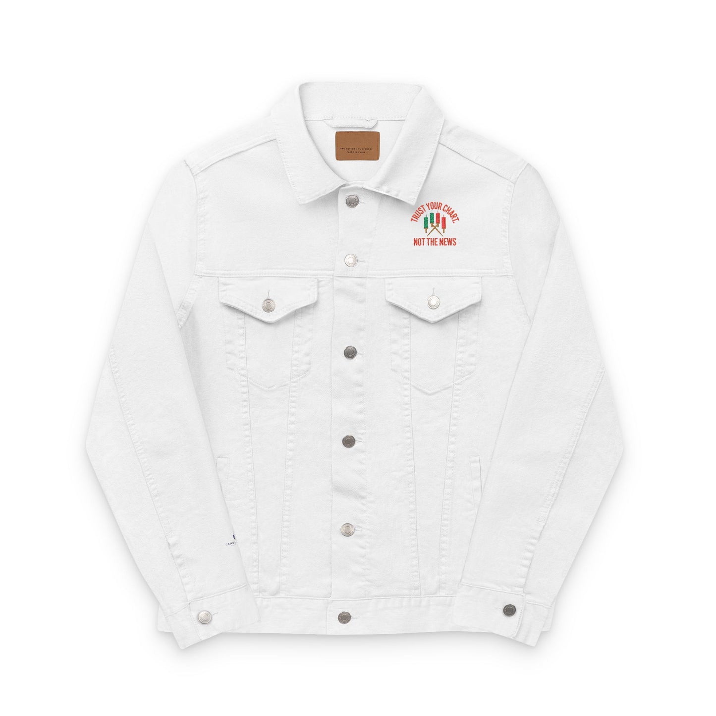 Trader’s life Embroidered Denim Jacket - Candleholm