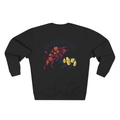 Execution Season Unisex Crewneck Sweatshirt - Q4 Trading Chart Design