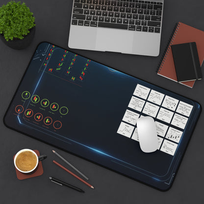 Trading Desk Mat – Sleek, Functional & Professional - Candleholm