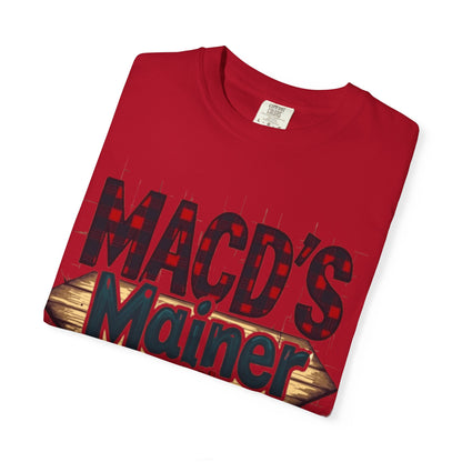 MACD’s a Mainer Tool, Baba – Funny Trader T-Shirt with Maine Accent - Candleholm