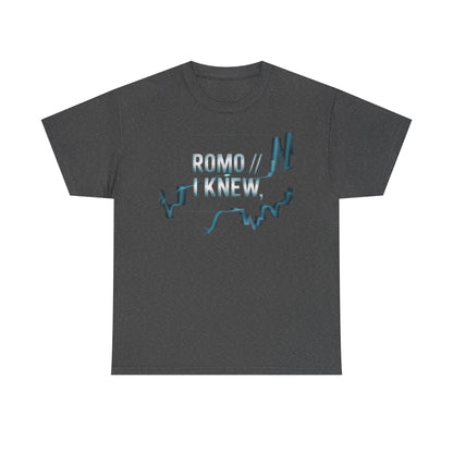 ROMO // I Knew. Minimalist Statement Tee - Candleholm