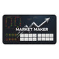 Market Maker Desk Mat, Trading Desk Accessory, Gamer Mouse Pad, Finance Gift, - Candleholm