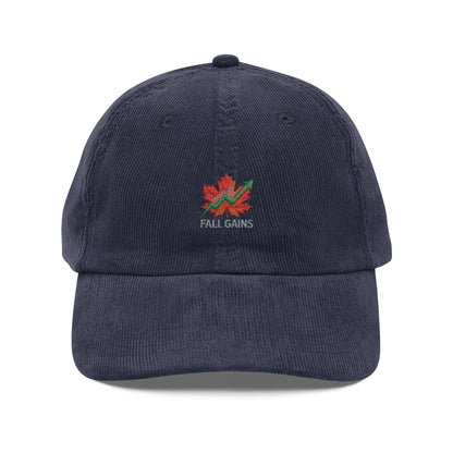 The Q4 Execution Season Corduroy Cap (Embroidery)