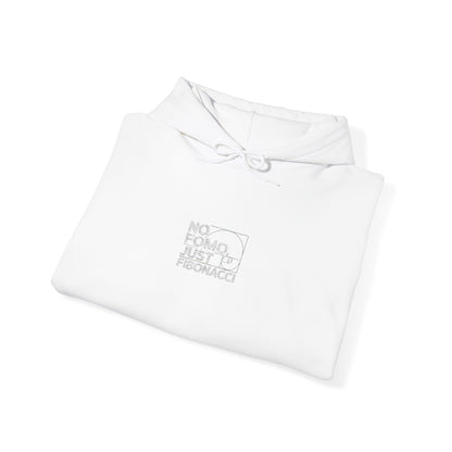 No FOMO, Just Fibonacci – Funny Trading Unisex Heavy Blend™ Hooded Sweatshirt - Candleholm