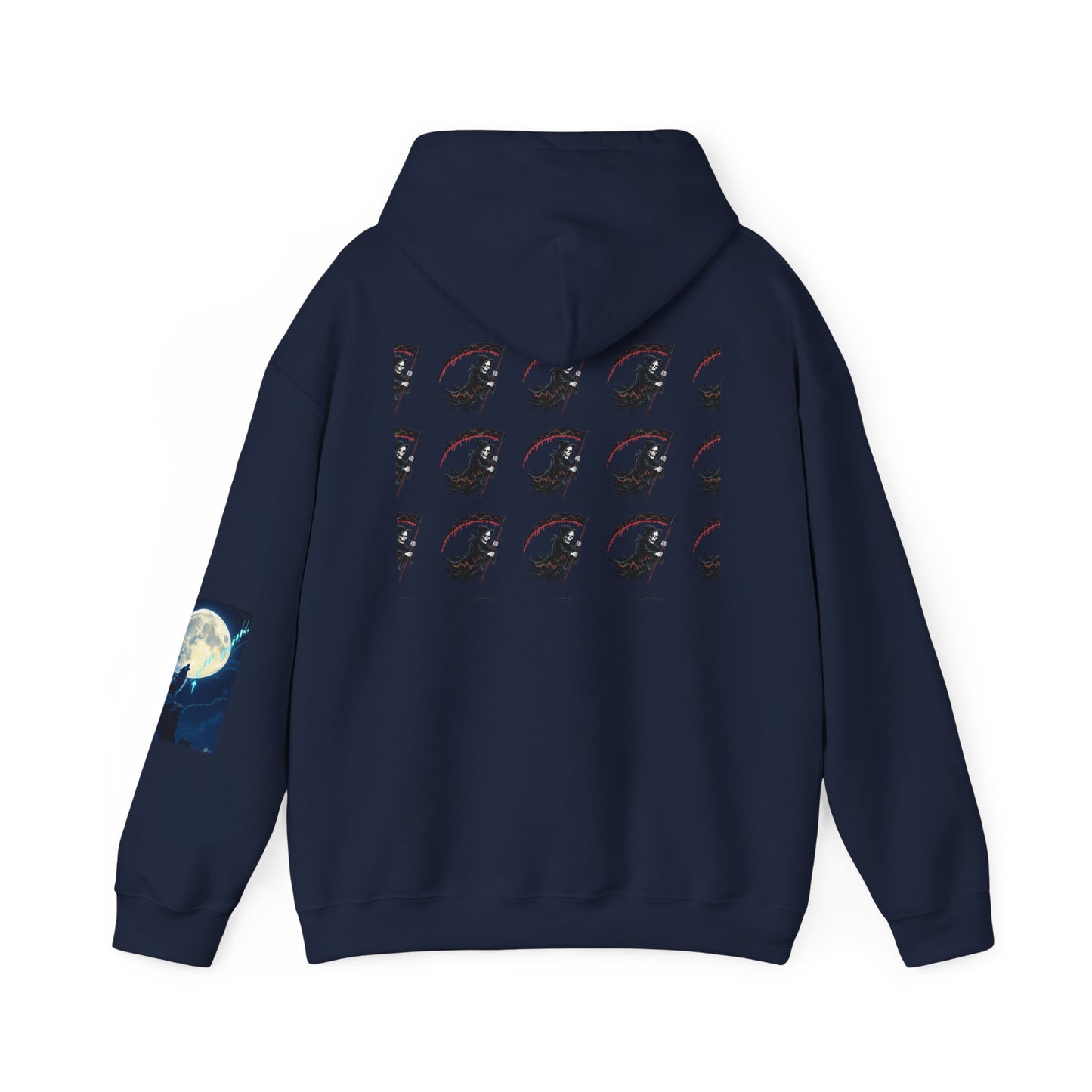 Pumpkin Pump – Bullish Halloween Rally Hoodie  Cozy Unisex Sweatshirt for Fall, Pumpkin and Moon Design, Perfect for Autumn Celebrations, Comfortable Gift [...] - Candleholm