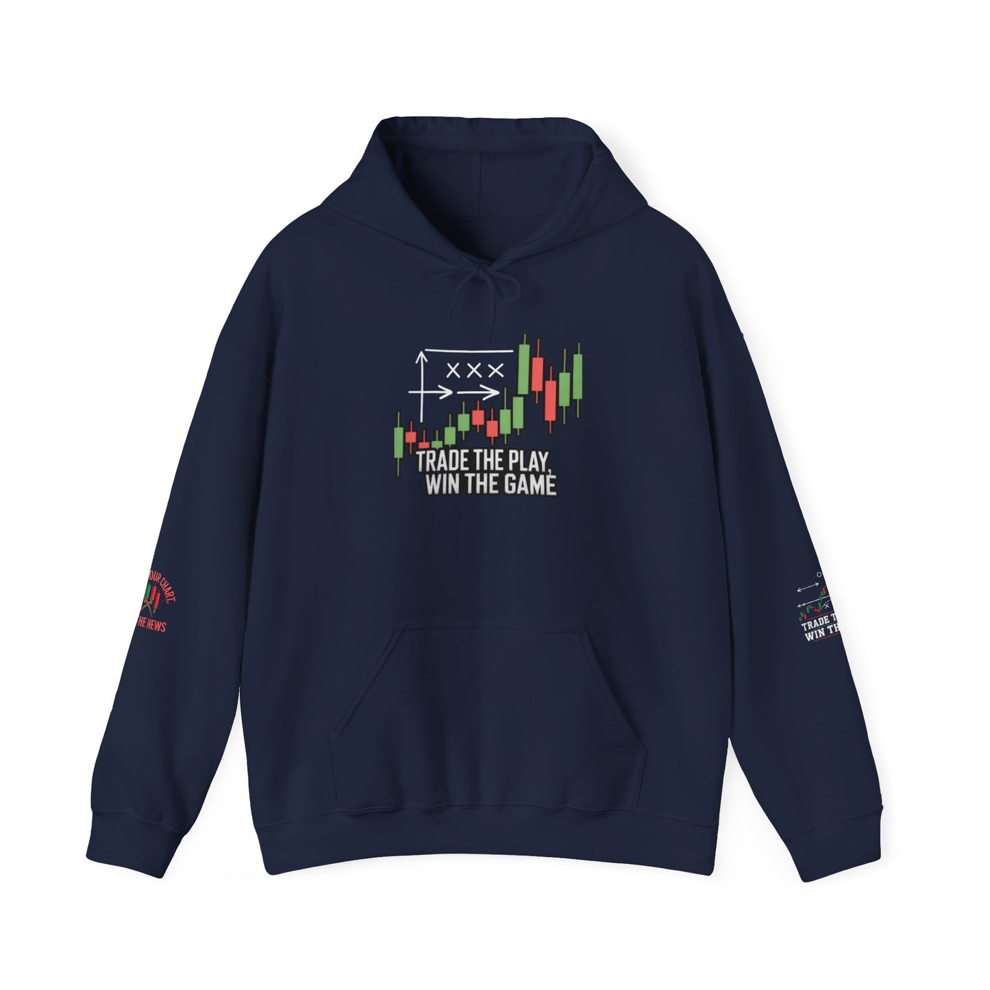 Market Playbook Hoodie | Fall Football Trader Edition - Candleholm