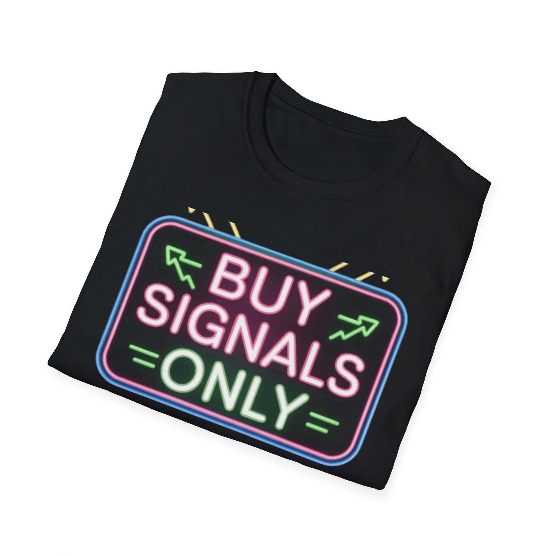 Buy Signals Only – Retro Trader T-Shirt Unisex Graphic Tee, Trendy Apparel, Gift for Friends, Streetwear Style, Buy Signals Only Shirt - Candleholm