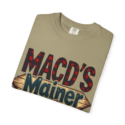 MACD’s a Mainer Tool, Baba – Funny Trader T-Shirt with Maine Accent - Candleholm