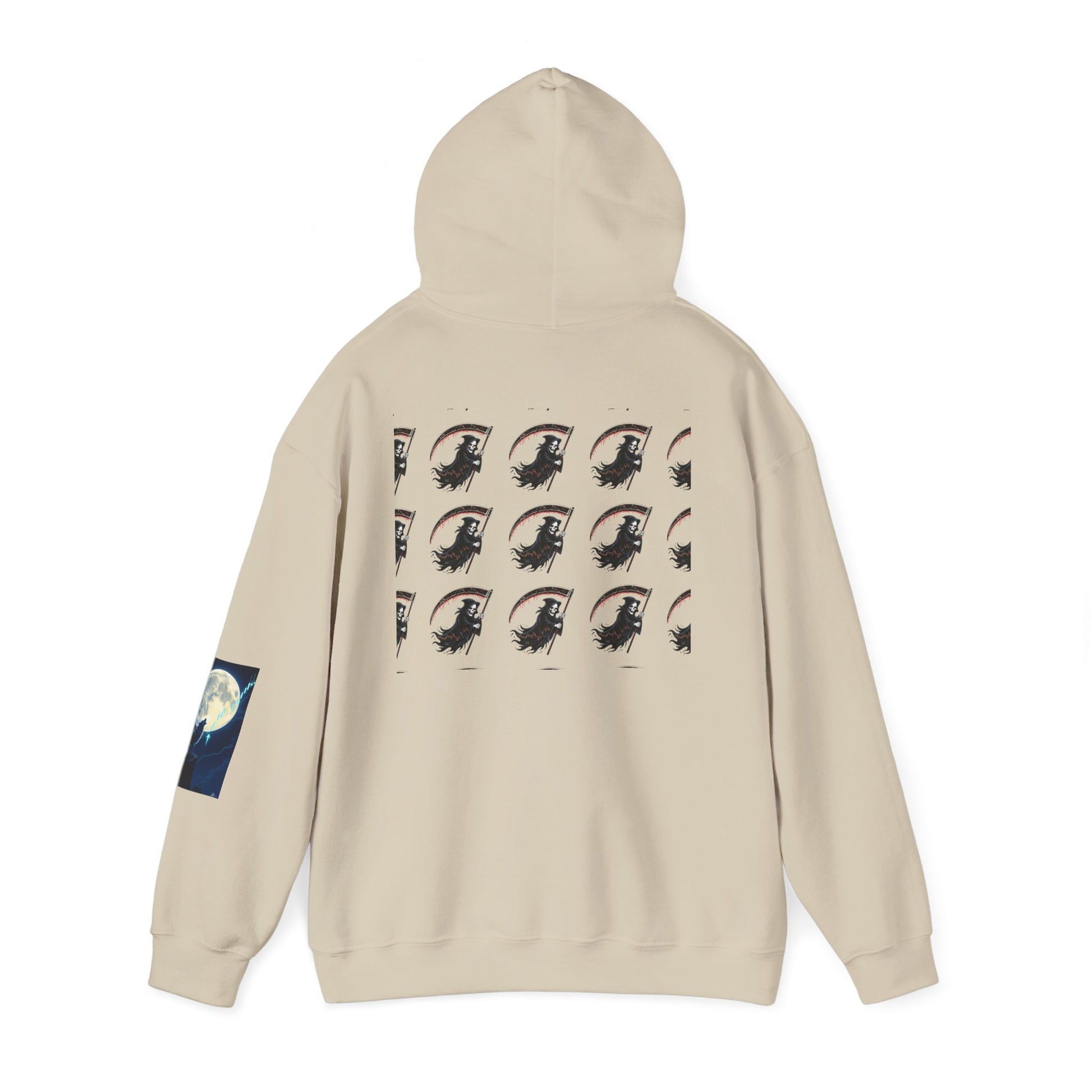 Pumpkin Pump – Bullish Halloween Rally Hoodie  Cozy Unisex Sweatshirt for Fall, Pumpkin and Moon Design, Perfect for Autumn Celebrations, Comfortable Gift [...] - Candleholm