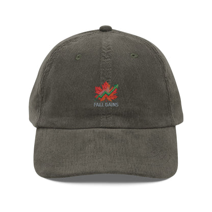The Q4 Execution Season Corduroy Cap (Embroidery)