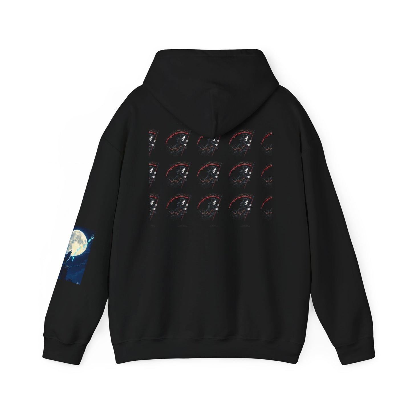 Pumpkin Pump – Bullish Halloween Rally Hoodie  Cozy Unisex Sweatshirt for Fall, Pumpkin and Moon Design, Perfect for Autumn Celebrations, Comfortable Gift [...] - Candleholm