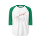 Trading Floor Stock Market Bull and Bear Three-Quarter Sleeve Raglan Shirt - Candleholm