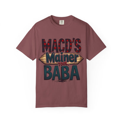 MACD’s a Mainer Tool, Baba – Funny Trader T-Shirt with Maine Accent - Candleholm