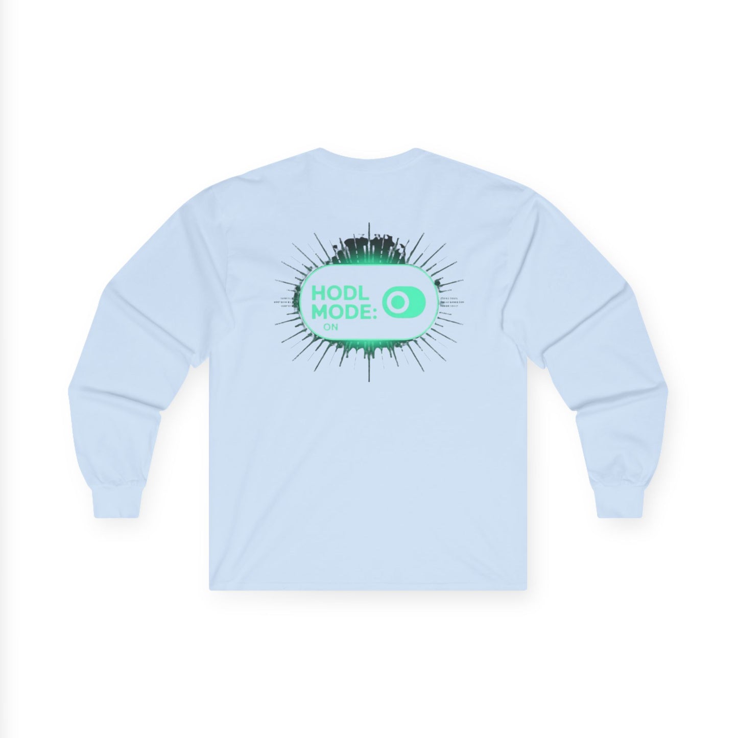 HODL Mode Long Sleeve Tee, Crypto Gift, Unisex T-Shirt, Investment Apparel, Funny Meme Shirt, Casual Wear, Layering Top - Candleholm