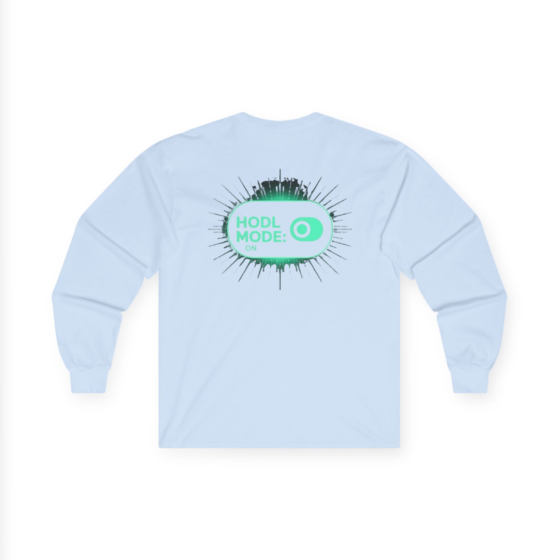 HODL Mode Long Sleeve Tee, Crypto Gift, Unisex T-Shirt, Investment Apparel, Funny Meme Shirt, Casual Wear, Layering Top - Candleholm