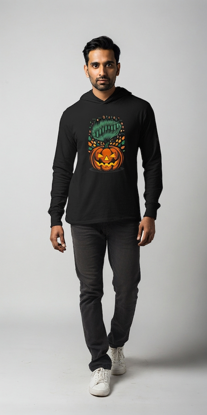 Trader's Halloween long Sleeve hoodie - Candleholm