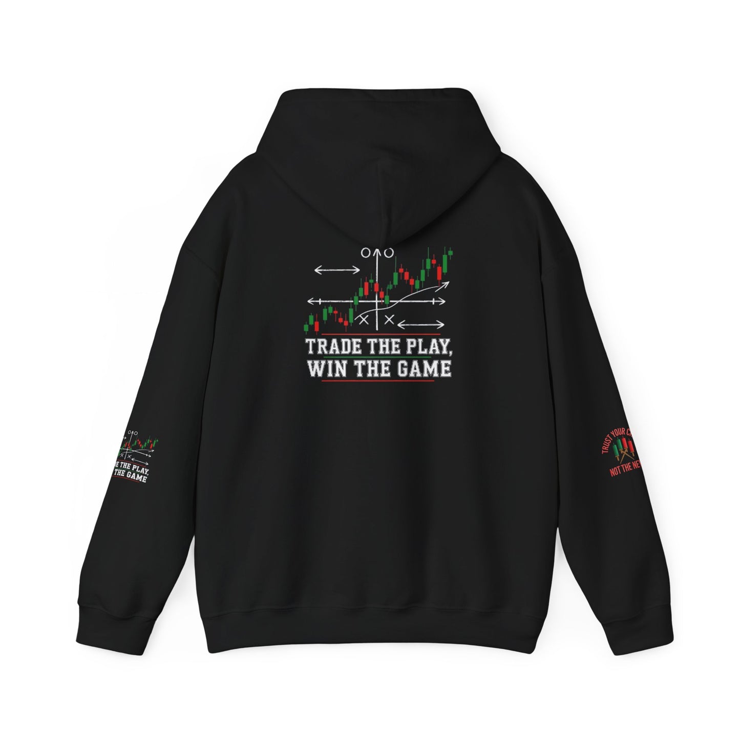 Market Playbook Hoodie | Fall Football Trader Edition - Candleholm