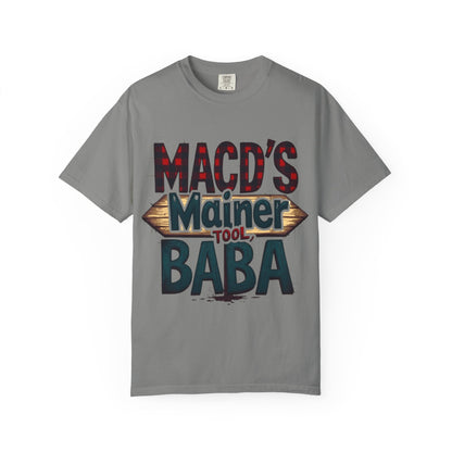 MACD’s a Mainer Tool, Baba – Funny Trader T-Shirt with Maine Accent - Candleholm