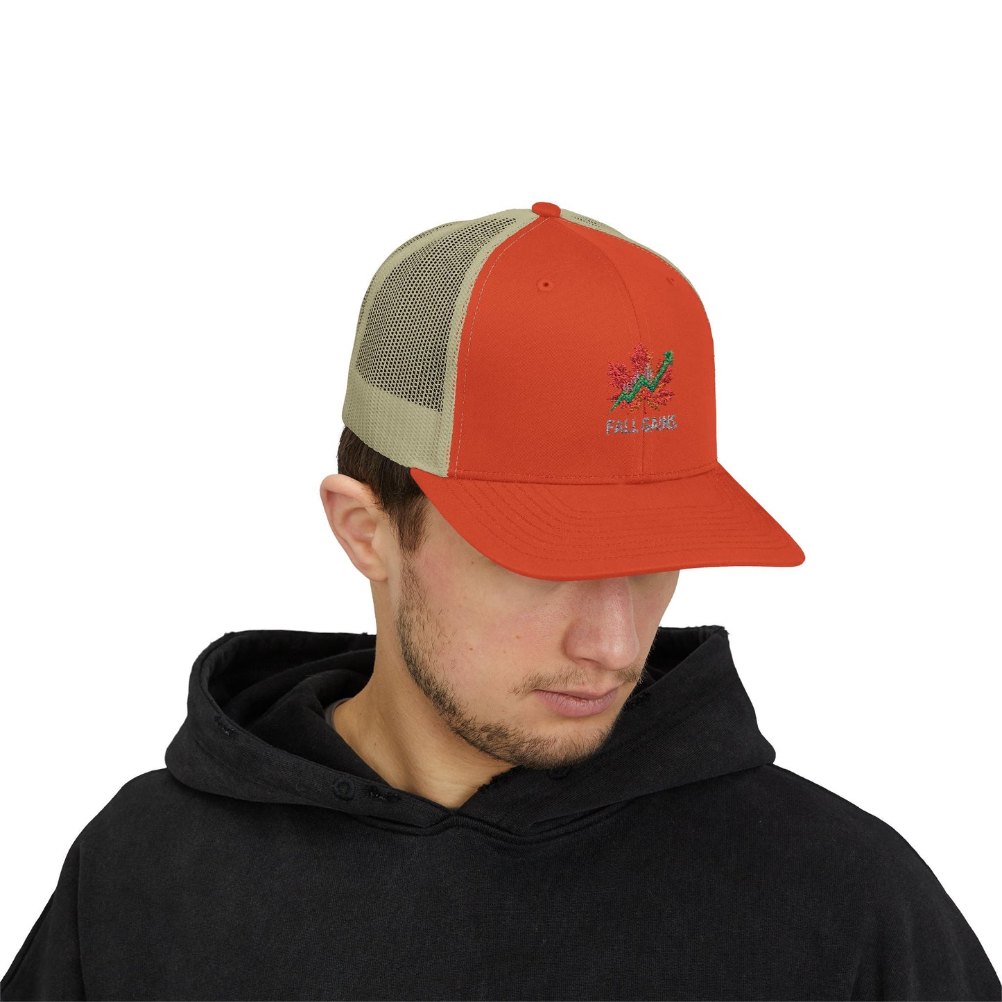 Q4 Execution Season Hoodie - Trading Charts Gridiron Design