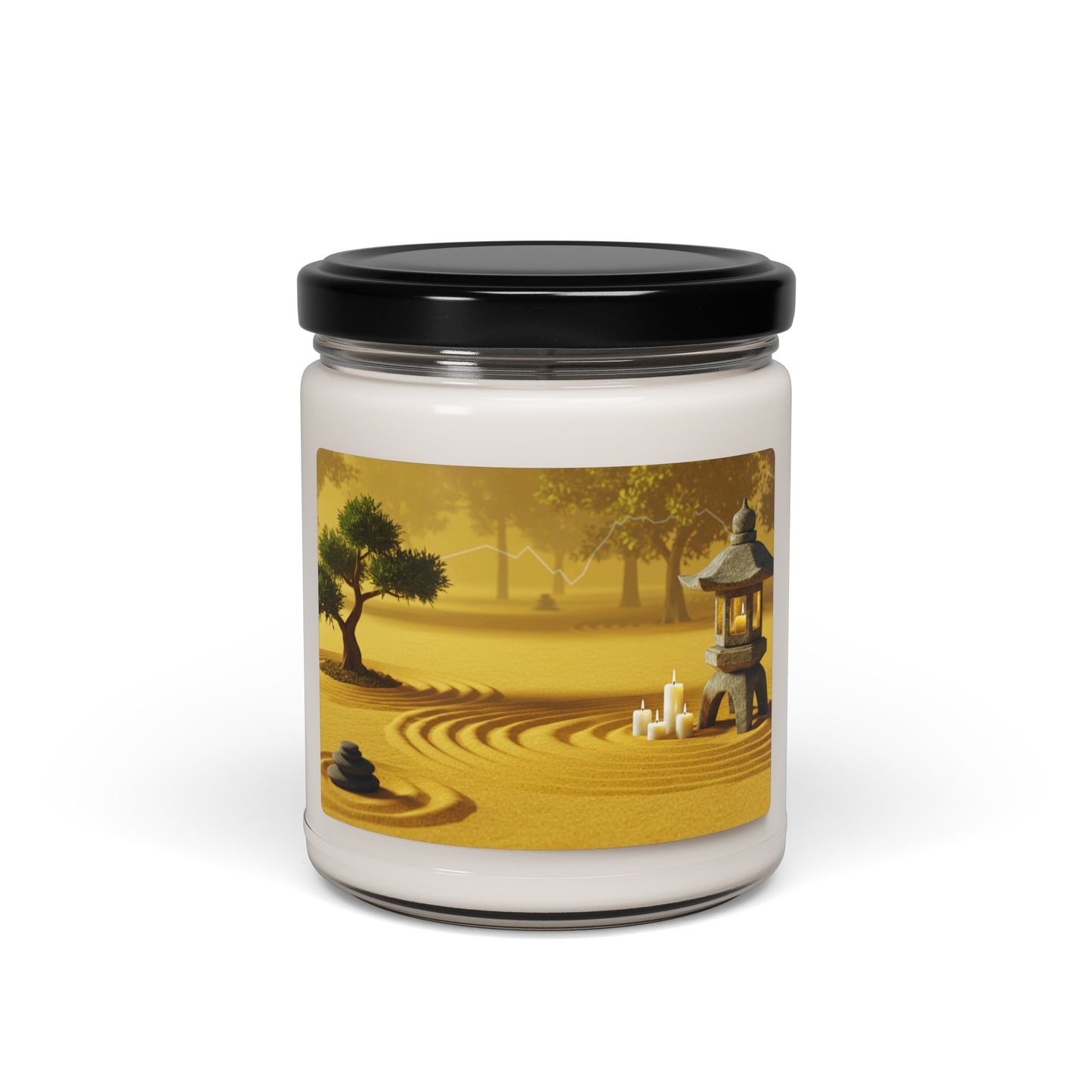 Zen Day Trading Garden Scented Soy Candle | 9oz Aromatherapy Candle for Relaxation - Candleholm