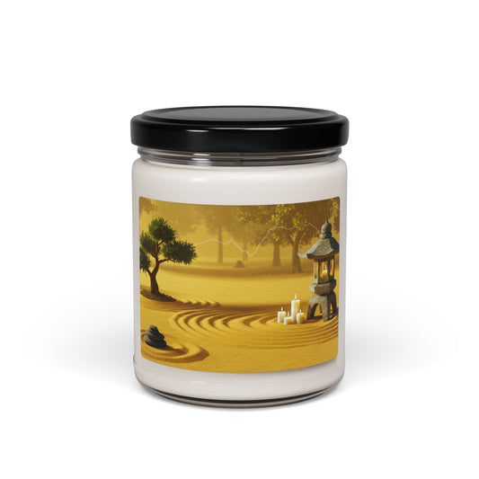 Zen Day Trading Garden Scented Soy Candle | 9oz Aromatherapy Candle for Relaxation - Candleholm