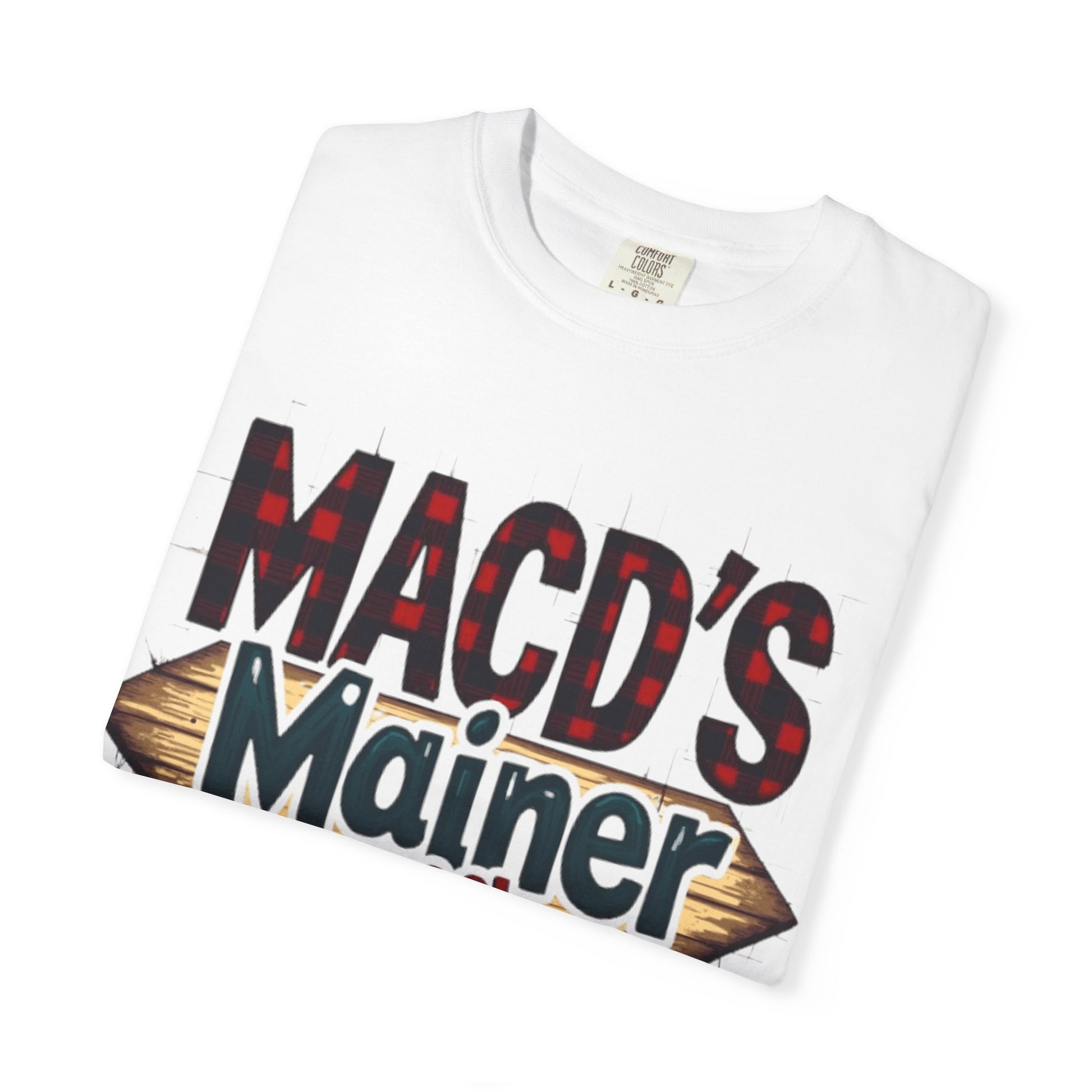 MACD’s a Mainer Tool, Baba – Funny Trader T-Shirt with Maine Accent - Candleholm