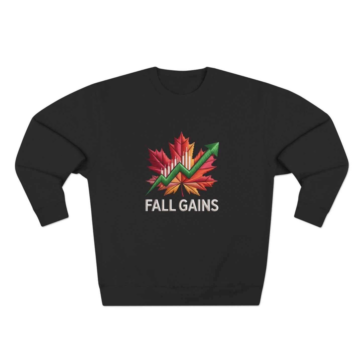 Execution Season Unisex Crewneck Sweatshirt - Q4 Trading Chart Design