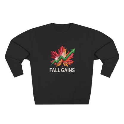 Execution Season Unisex Crewneck Sweatshirt - Q4 Trading Chart Design