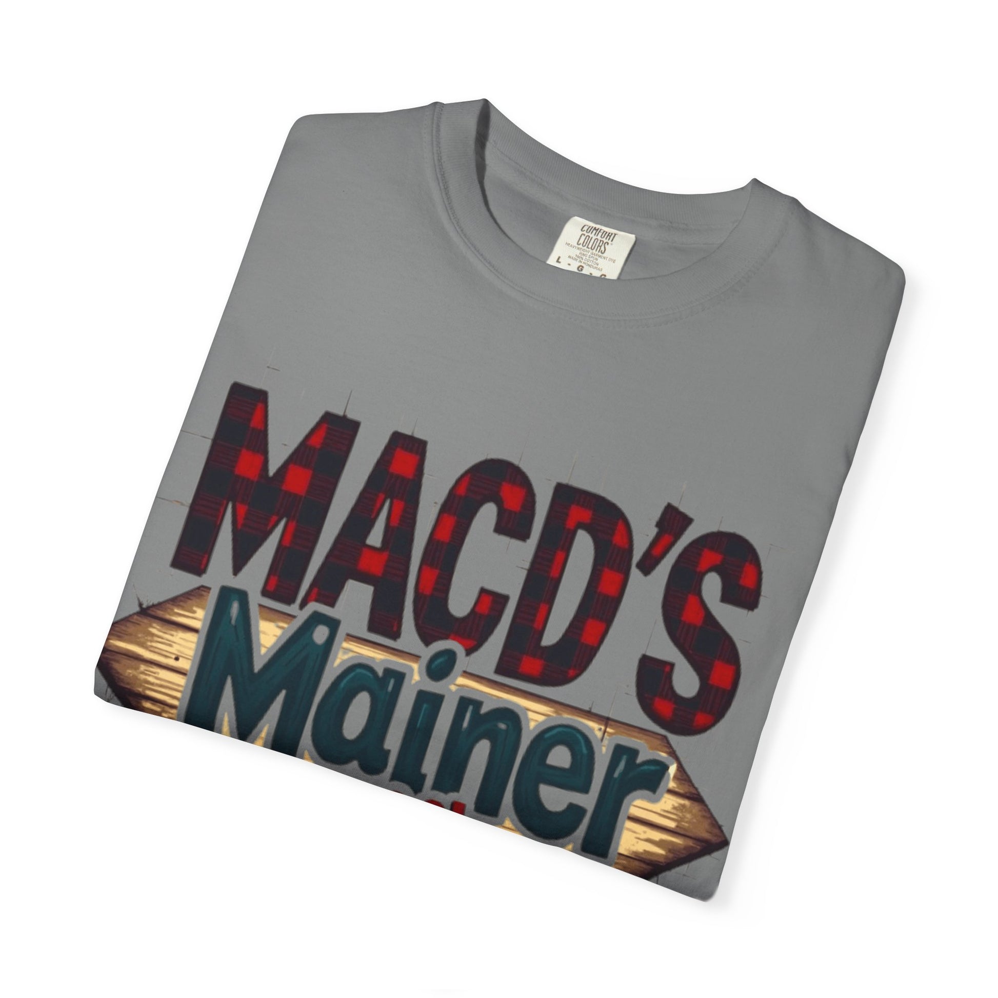MACD’s a Mainer Tool, Baba – Funny Trader T-Shirt with Maine Accent - Candleholm