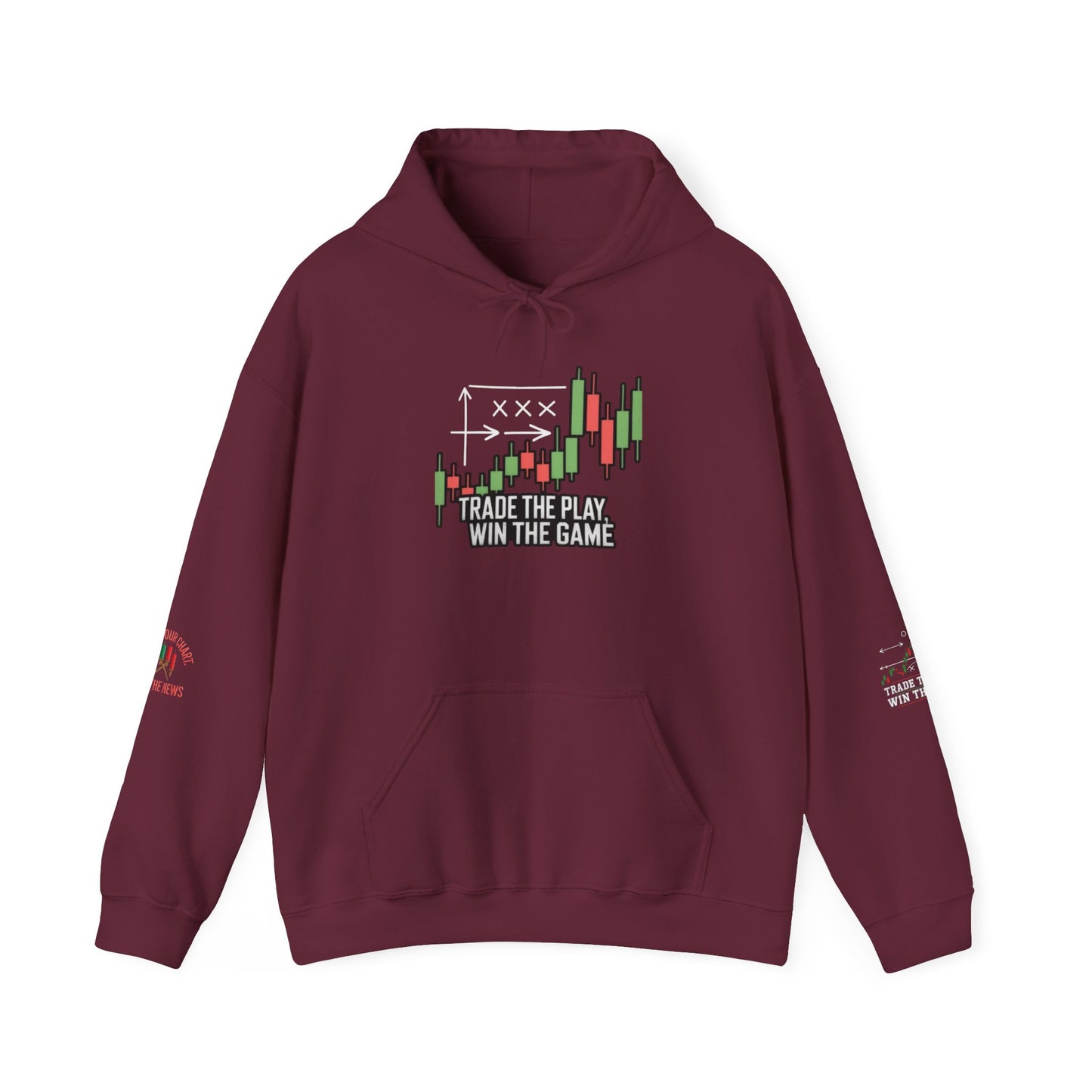 Market Playbook Hoodie | Fall Football Trader Edition - Candleholm