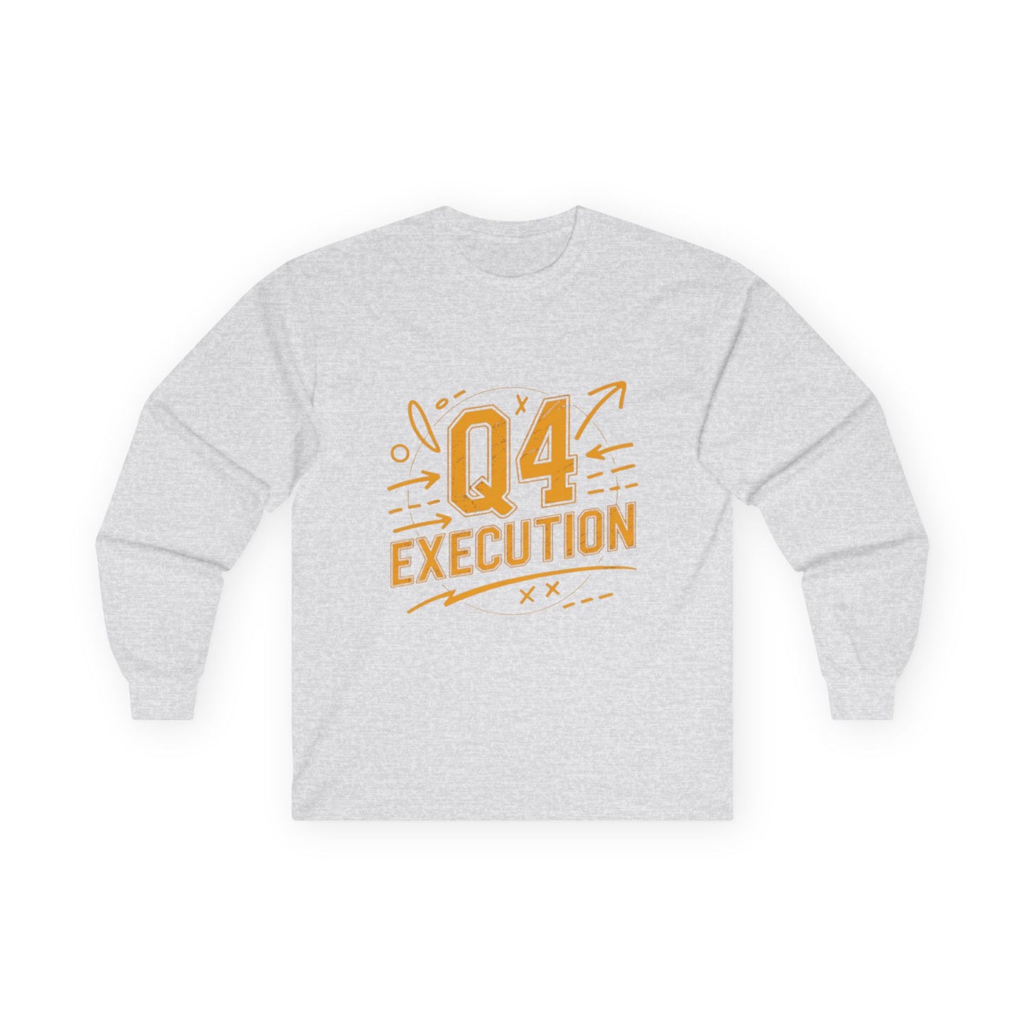 The Autumn Execution Playbook – Q4 Trading Unisex Long Sleeve Tee, Motivational Gift, Business Casual Top, Team Spirit Shirt, Office Holiday Apparel - Candleholm