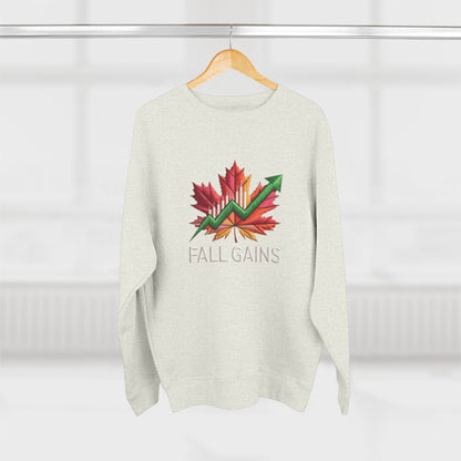 Execution Season Unisex Crewneck Sweatshirt - Q4 Trading Chart Design
