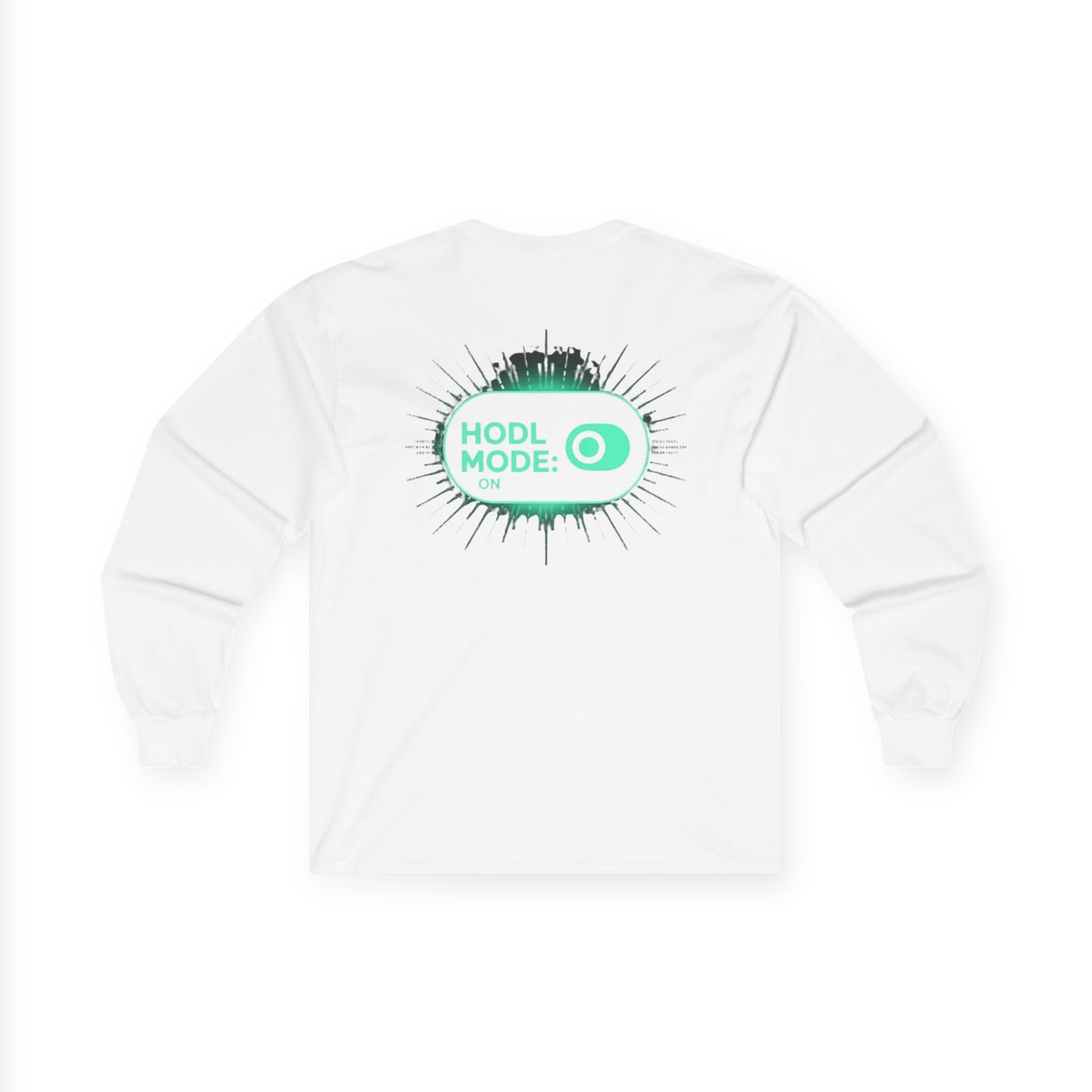 HODL Mode Long Sleeve Tee, Crypto Gift, Unisex T-Shirt, Investment Apparel, Funny Meme Shirt, Casual Wear, Layering Top - Candleholm