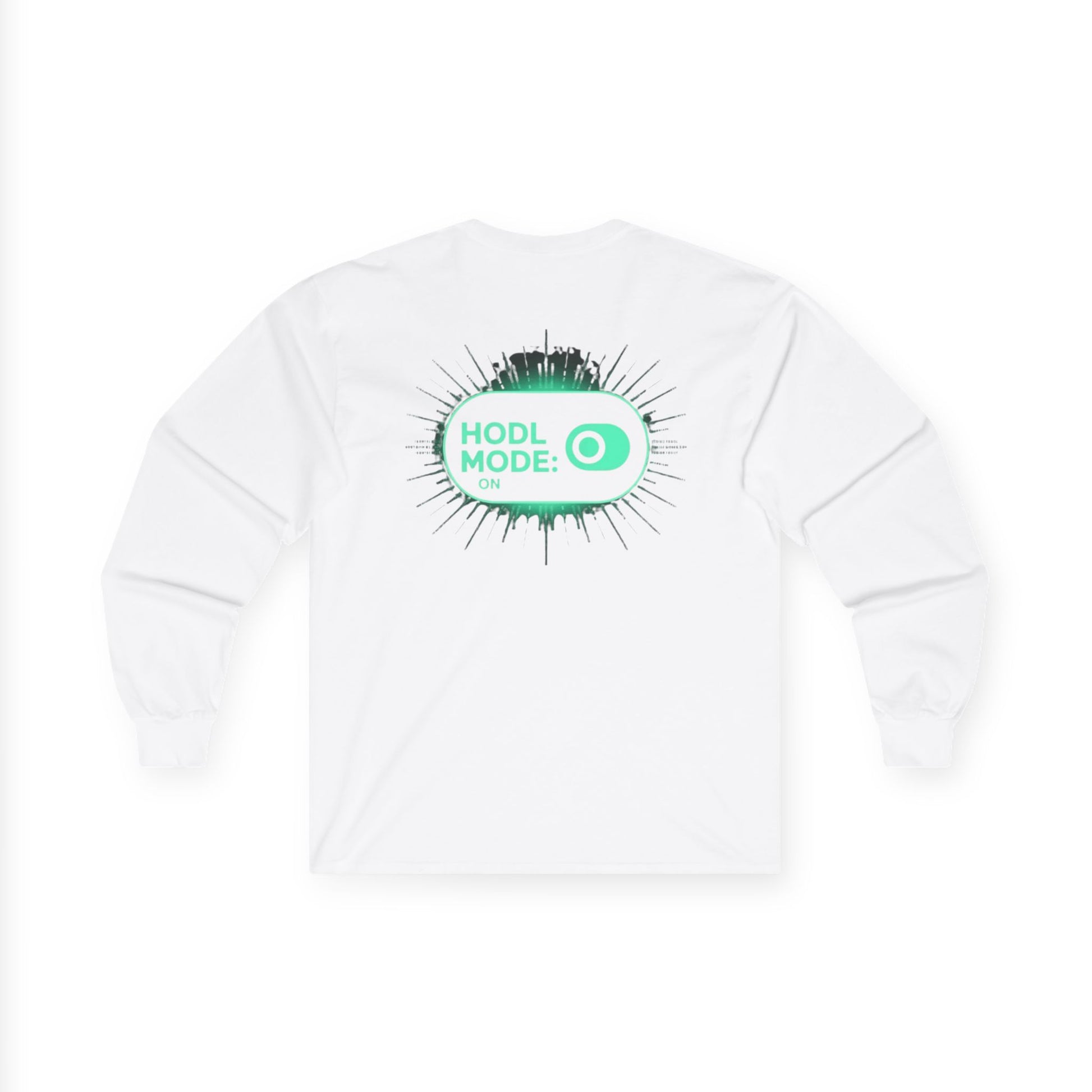 HODL Mode Long Sleeve Tee, Crypto Gift, Unisex T-Shirt, Investment Apparel, Funny Meme Shirt, Casual Wear, Layering Top - Candleholm