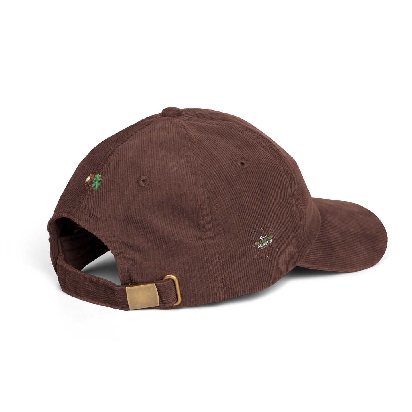 The Q4 Execution Season Corduroy Cap (Embroidery)